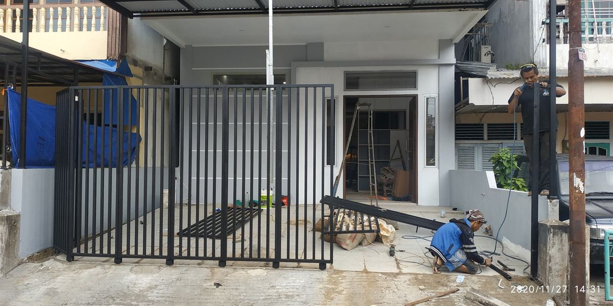 Kanopi & Pintu Dorong Lipat Peniti - Dokumentasi Proyek